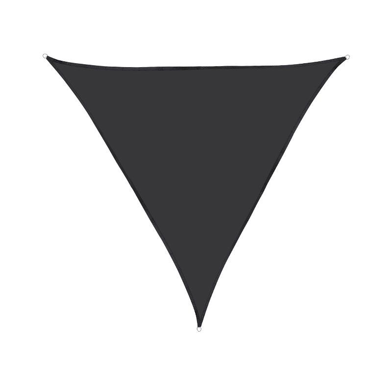 3x3x3 м водонепроницаемый устойчивый к УФ-излучению треугольный солнцезащитный парус для сада, бассейна или двора