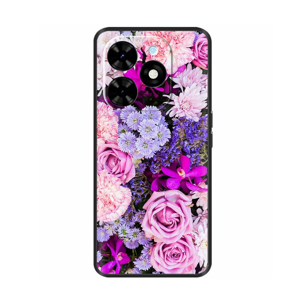 Чехол для Spark Go 2024 для Tecno Spark Go 2024 Чехол для телефона Милый панда Задняя крышка для Techno Spark Go 2024 Защита Coque Fundas