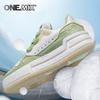 ONEMIX Board Shoes For Men and Women, Breathable And Shock-absorbing Bread Shoes Outdoor Thick Soled Versatile And Lightweight