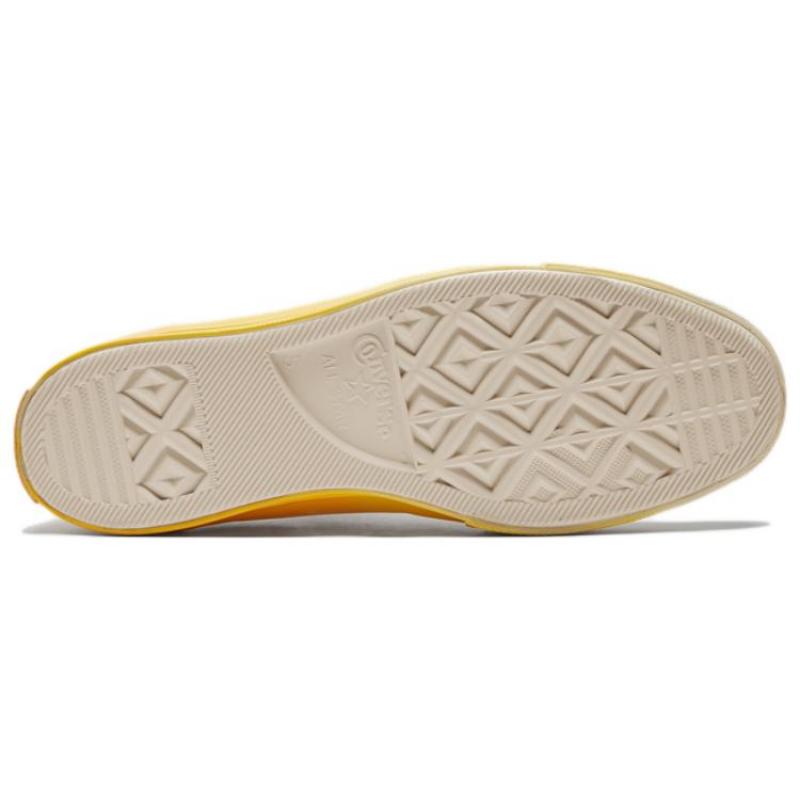 Converse 1970s Chuck Taylor All Star Gradient Non-slip Wear-resistant Wrap Lightweight Low-top Canvas Shoes Women's Off-white Yellow