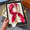 70cm Korean-Style Silk Square Scarf: Fashionable, Versatile Neck Protection and Decorative Accessory