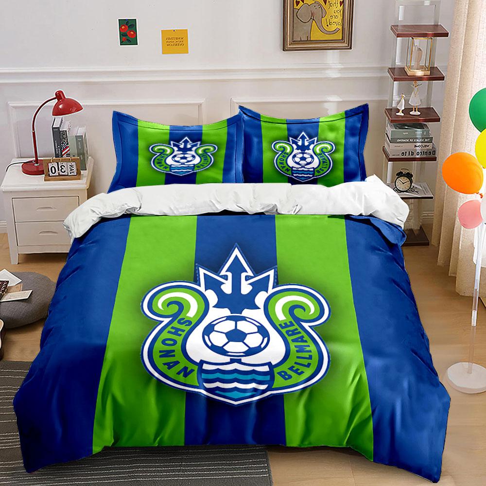 Green & Blue Striped Bedding Set Bedding Duvet Cover Set Duvet Cover Pillowcases (1 * Duvet Cover 2 * Pillowcases, without duvet insert)