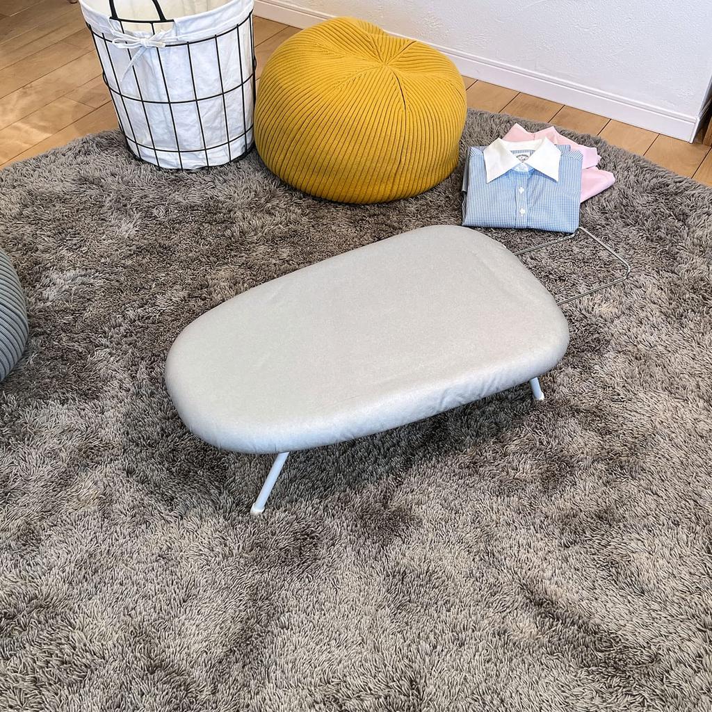 Ohm Denki Ironing Board Steam Ironing Board Aluminum Coated Foldable with Iron Rest Ohm Denki OHM KAJ-IDT60BS 08-3297