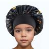 Children's Satin Sleep Cap - Soft Elastic Silk-like Hair Care Hat