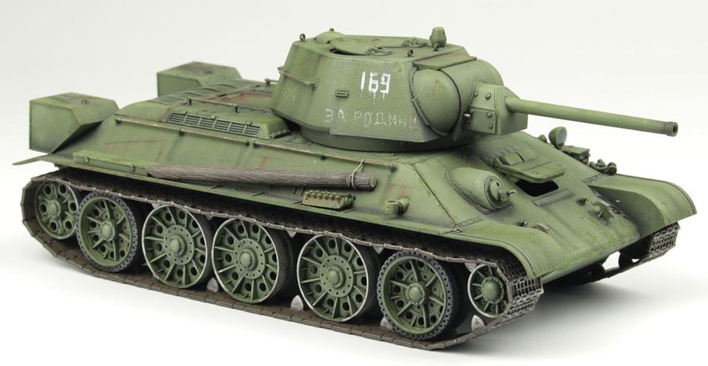 Italeri Советская модель пушки времен Второй мировой войны 1943 года, алюминиевая проволока в комплекте, премиум-комплект, пластиковая модель IT6570 1/35 Т-34/76, ствол/металл