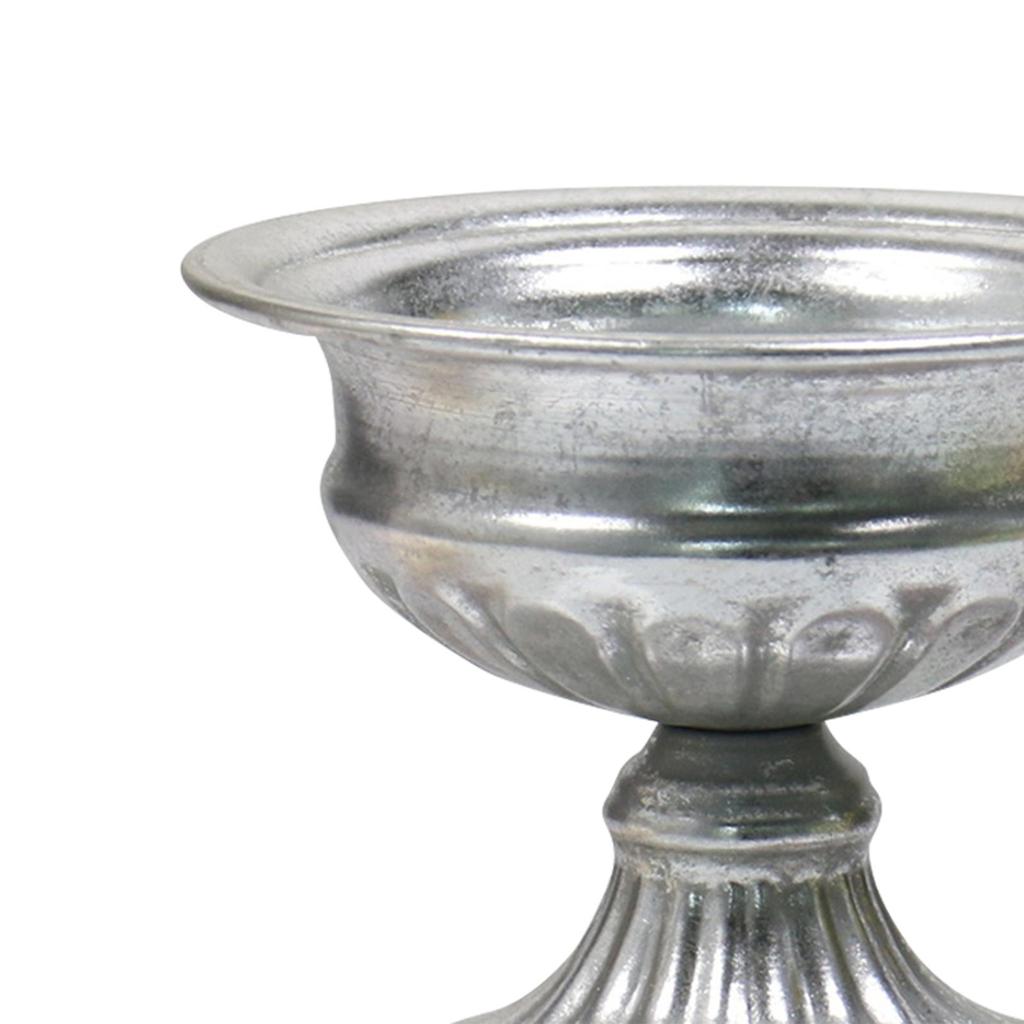 Винтажная металлическая ваза-статуэтка, горшок для растений, ваза для цветов, настольная ваза для сухоцветов, центральное украшение для дома, для свадьбы, вечеринки, офиса.