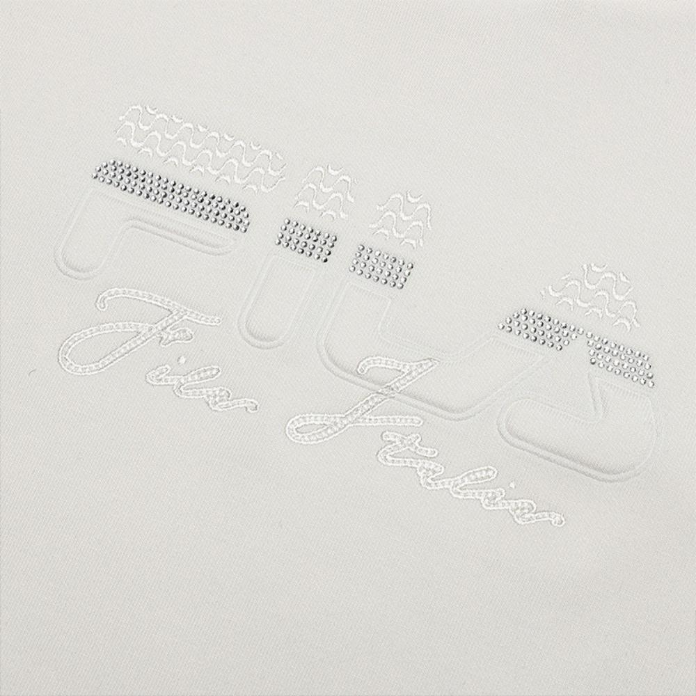 Fila Повседневное белое универсальное вязаное худи для женщин F61W443201F-IV