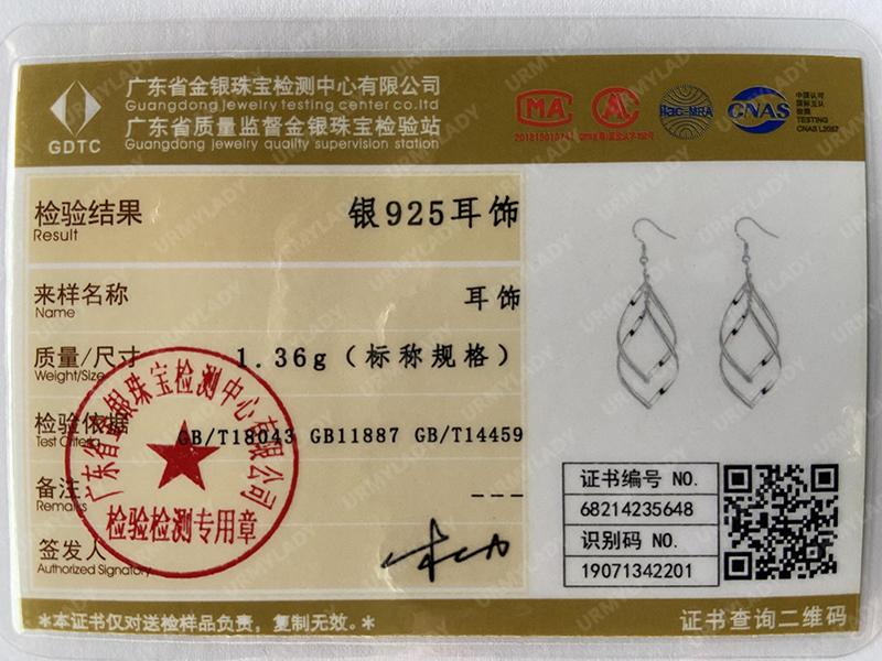Изысканные серьги из стерлингового серебра 925 пробы, модные очаровательные ювелирные изделия ME028