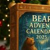 Bear Advent Calendar 2025 24 Acrylic Bear Ornaments Set 24 Days Countdown To Christmas Hanging Decoration Collectible Holiday Gift for Kids Adults