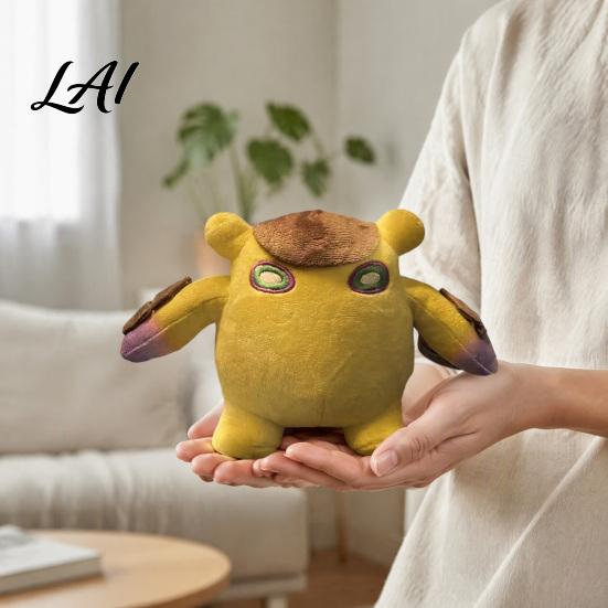 Portable Stress Relief Toys Mini Plush Squeeze Toy Cute Soft Stuffed Figure Skin Friendly Figures Desk Decor Collectible Trinkets for Kids,