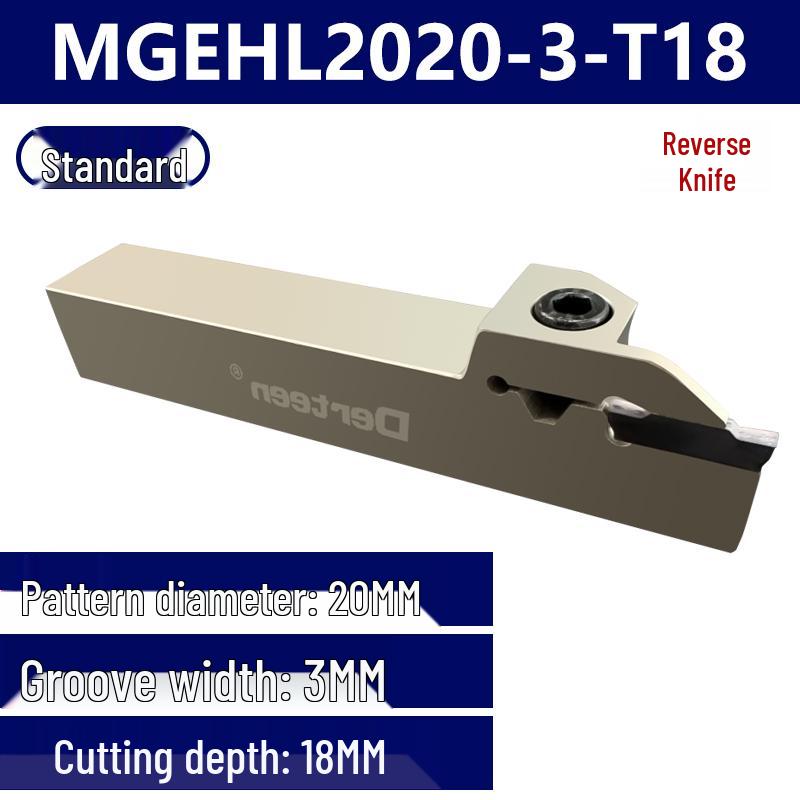 Держатель канавочного резца для токарного станка: CNC MGEHR2020-3-4, Расточная державка для наружной обработки
