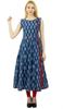 Women Anarkali Kurti Ethnic Top Cotton Paisley Pattern Dress Designer