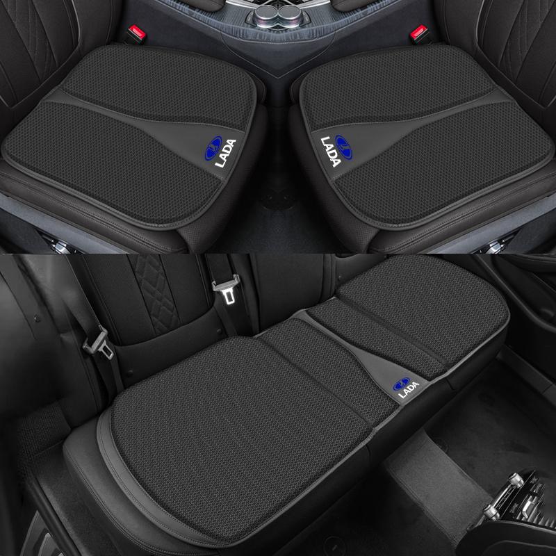 Подушка на сиденье автомобиля 3D Air Mesh Нескользящая Защитная накладка на сиденье Автомобильная Универсальная Дышащая Подушка Для Lada Vesta Niva Samara Kalina Largus P