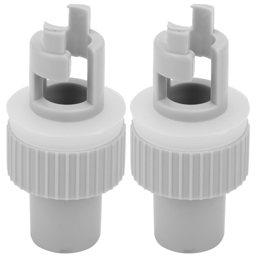 2Pcs Air Valve Connector Kayak Inflatable Hose Converter Rowing Boats Accessories