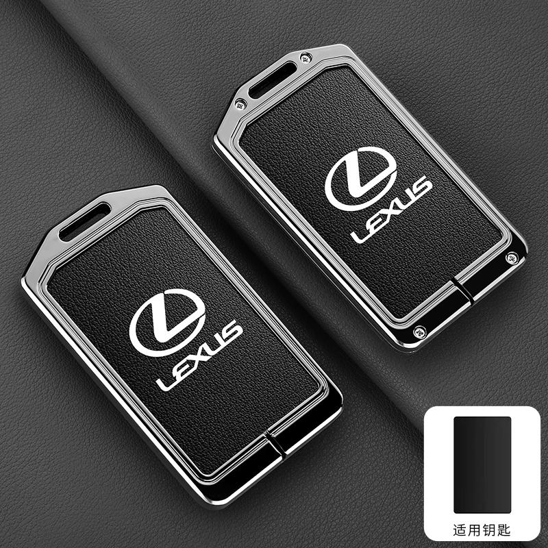DMTZ1 2025 Zinc Alloy Leather Car Remote Card NFC Key Case Fob Cover For Lexus F Sport ES LM GS IS NX RX LX LS RX300 Styling Accessory