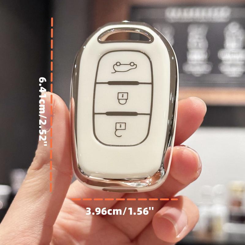 Чехол для дистанционного ключа из ТПУ для Renault Kwid Traffic Symbol Dacia Sandero Logan Duster 2016 2017 2018, чехол-брелок