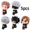 10 см Аниме Фигурка Jujutsu Kaisen Юдзи Итадори Годзё Сатору Фусигуро Мегуми Кугисаки Милая Игрушка ПВХ Модель Фигурка Действия Подарки для Детей
