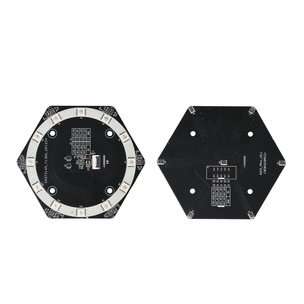 6+1 Microphone Array Module I2S Interface Sound Source Localization for K210 I2S MCU Embedded Voice Recognition Development