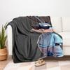 "Chill Vibes: Bugs Bunny's Casual Cool Look"Blanket Flannel Throw Blanket for Sofa, Bed, Travel, Camping, Office