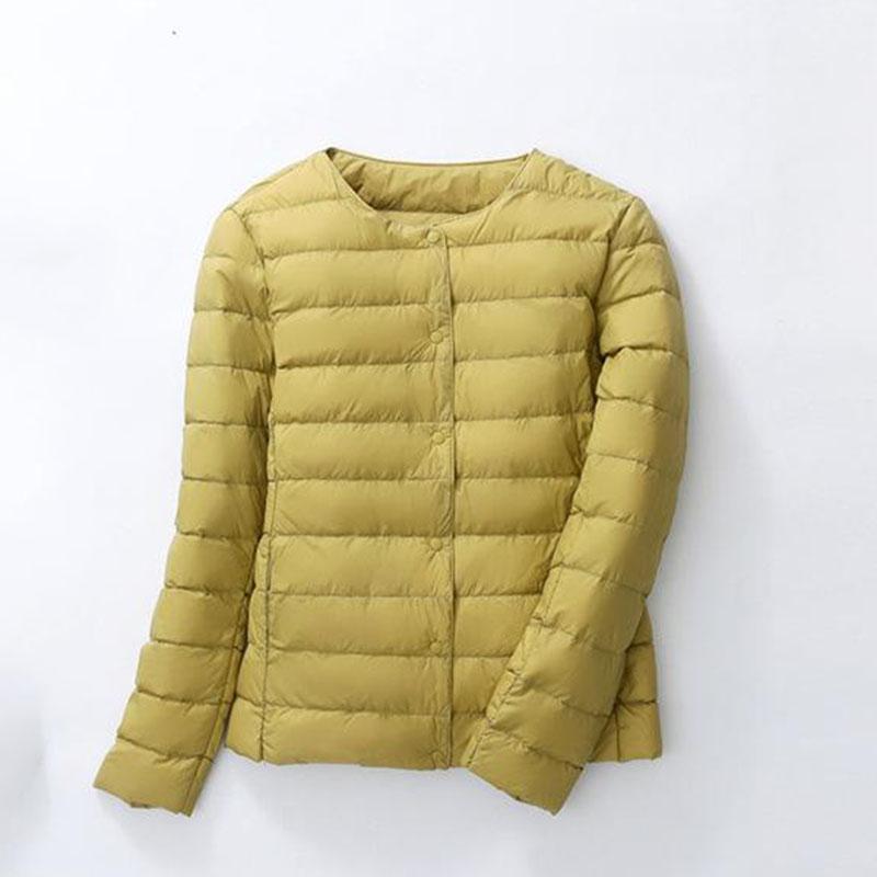 Fashion Ultra Light Duck Down Women Matt Fabric Lightweight Coat Warm Female Windbreaker Parka Women's Down Jackets Plus Coats