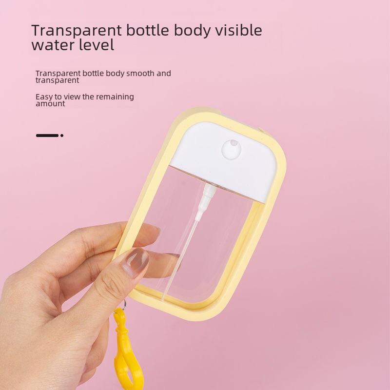 Portable Travel Silicone Hook Perfume & Toner Spray Bottle