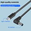 New Power Cable Connects Goggles USB Type C To DC Power Cable Cord for DJI FPV Goggles V2 FPV Goggles Accessories