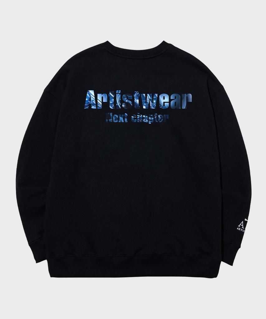 ARTISTWEAR [Atw] Синий свитшот со змеей