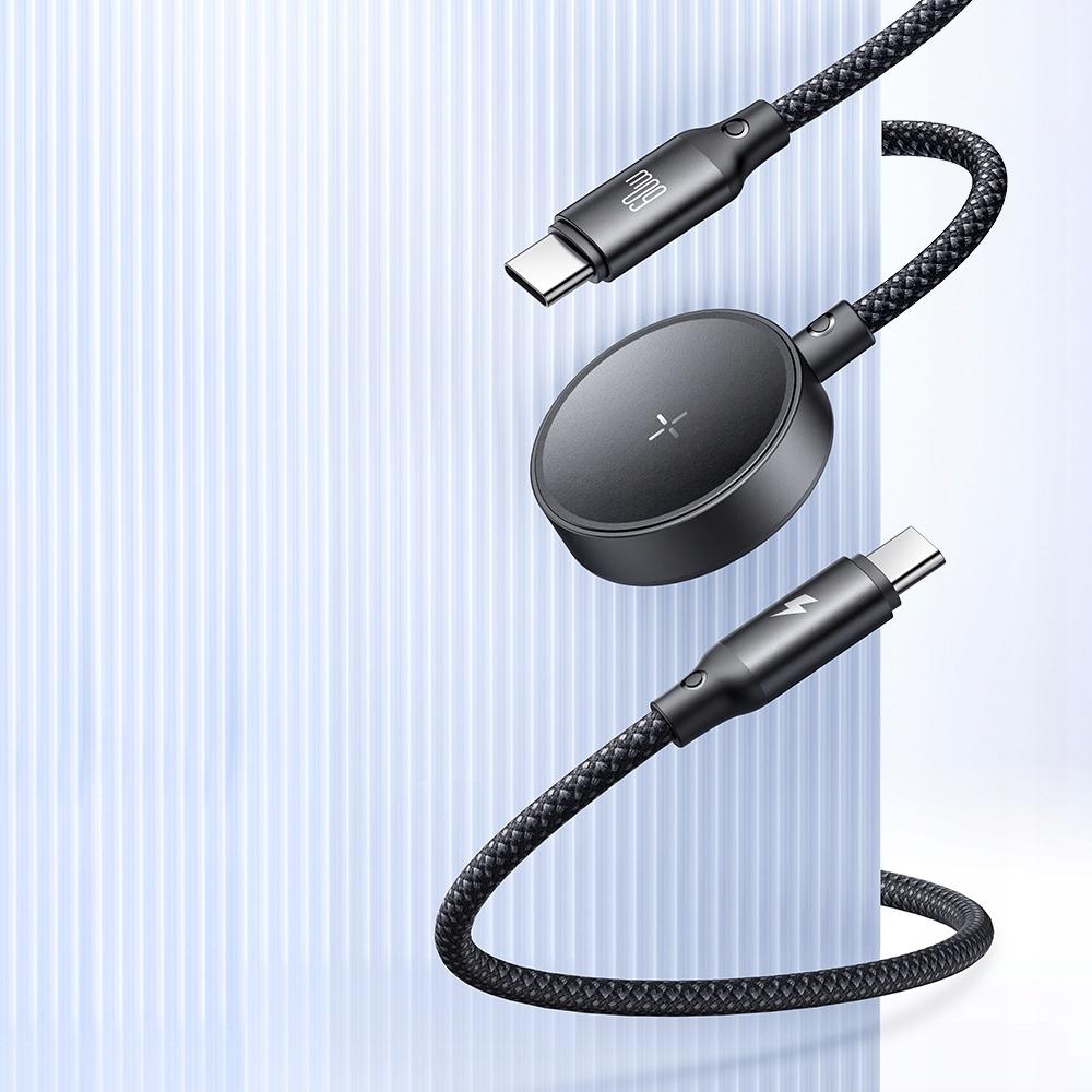 Mcdodo Inductive Charger For Samsung Galaxy Watch 2In1 Usb-C Laptop Cable