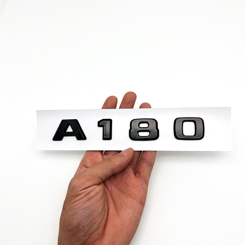 3D буквы A180 A200 A220 A250 A260 A180d A220d 4Matic ABS эмблема для Mercedes Benz A W176 W177 багажник автомобиля задняя наклейка с логотипом