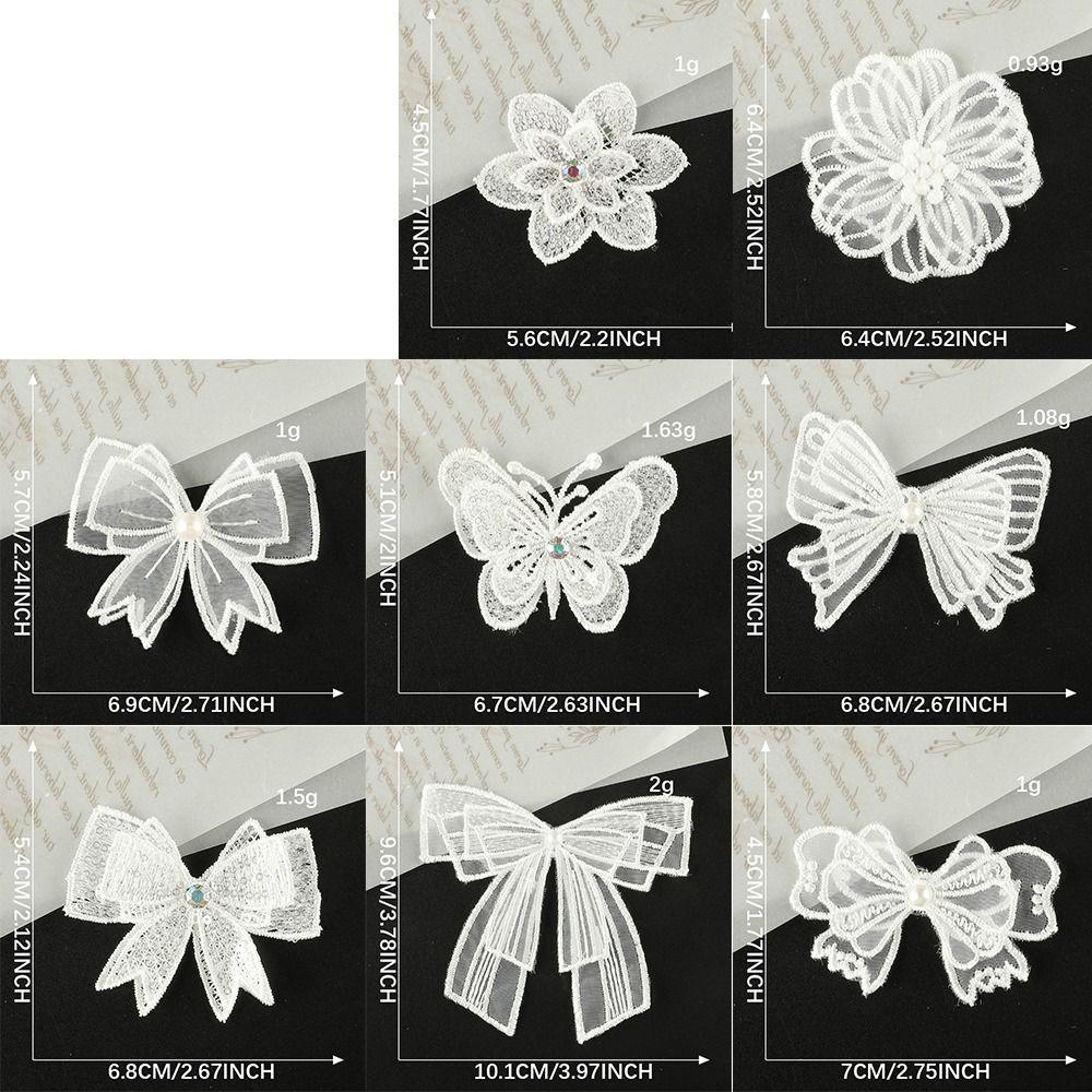 Нашивки для одежды необычной формы пришивные DIY аппликации для одежды вышитые тканевые нашивки