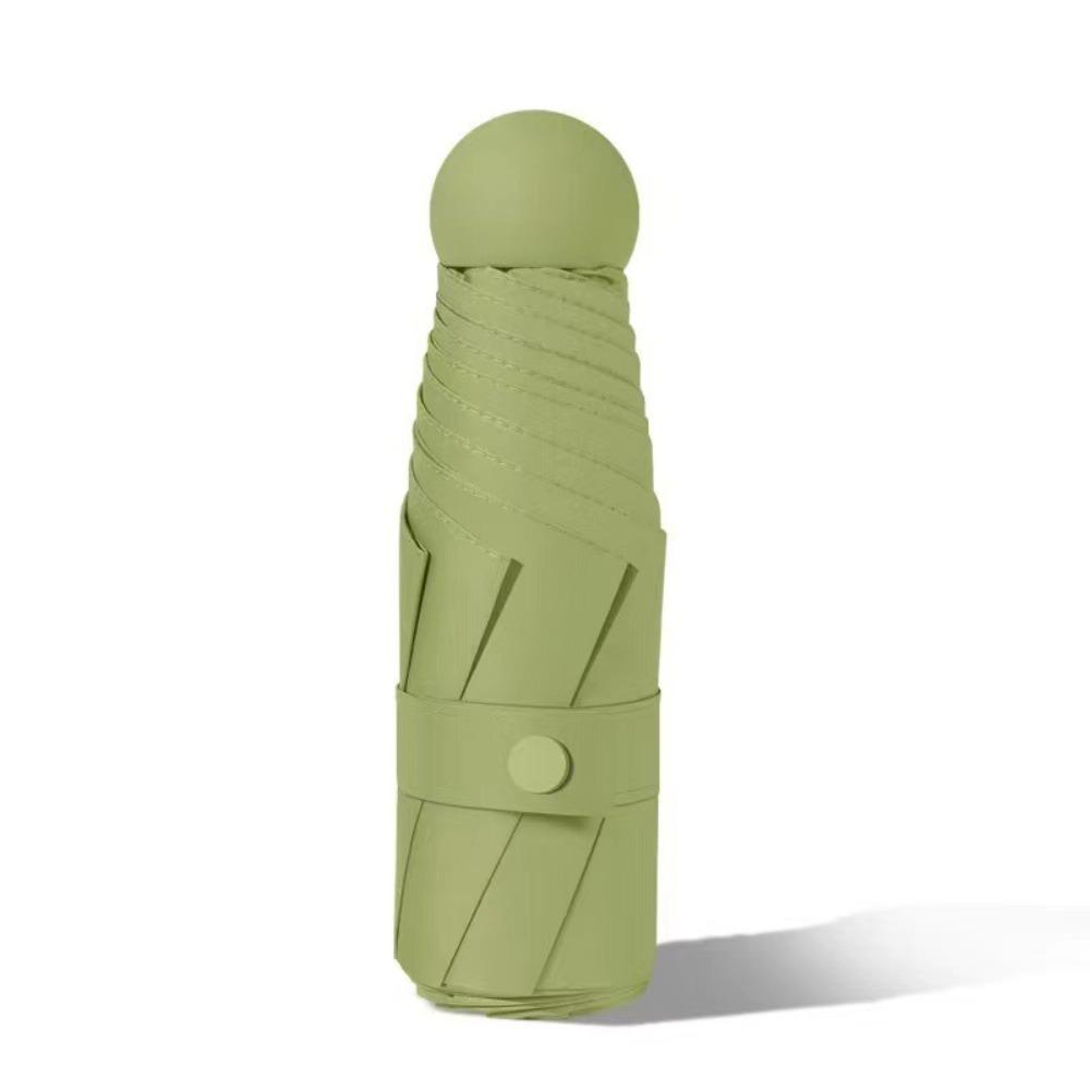 Зонт от солнца и дождя UPF50+ Виниловый дорожный аксессуар Новый карманный зонтик для улицы