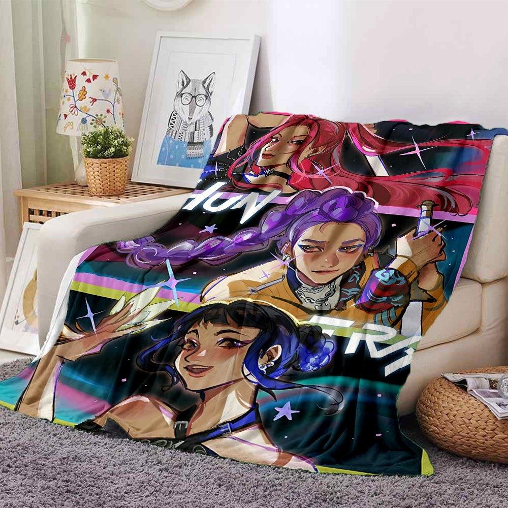 1pc hunter x (11) Blanket Soft Warm Throw for Home, Office, Travel All Season Cozy Bedding Gift, Office Cozy AccessoryB1