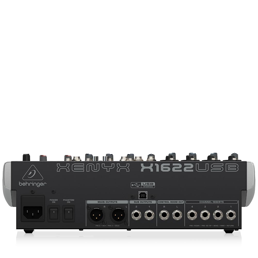 Behringer XENYX 16-Channel USB Mixer X1622USB