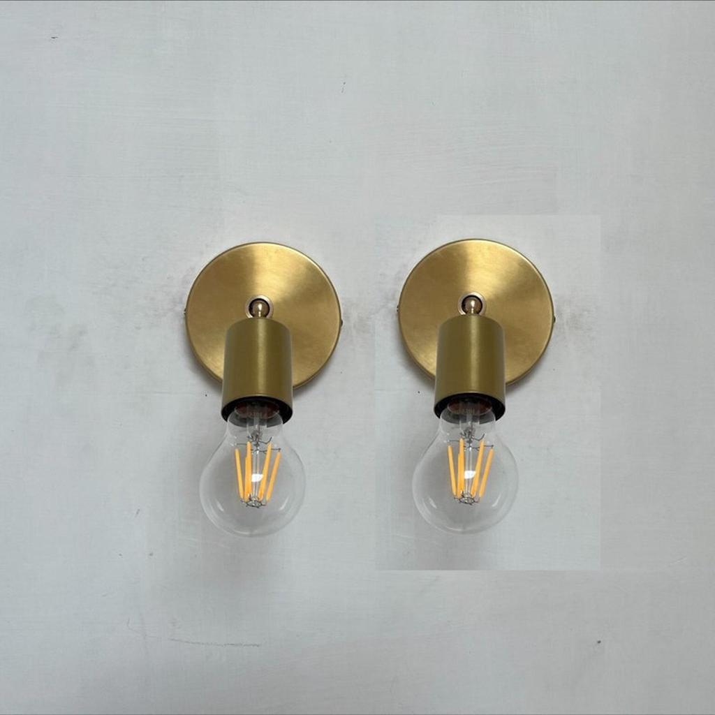 Набор из 2 настенных бра, 1 держатель для ванной комнаты, настенный светильник для туалетного столика, настенный светильник середины века, настенные светильники для домашнего декора
