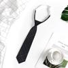 JK Bow Tie for Women, Japanese Uniform Shirt, College Style Student Plaid Tie, Men's Free Ribbon Accessories