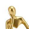 Resin Resin Thinker Desktop Statue Bookshelf Decorative Figurine  Hotel Interior Display Piece