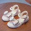 Girls' Sandals Summer Korean Version Soft Soled Princess Shoes, Big Children, Little Girls, Baby Students' Beach Shoes