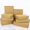 10PCS Brown Kraft Carton Packaging Wedding Party Small Gifts Handmade Soap Chocolate Candy Event Gift Box 15*10*4CM