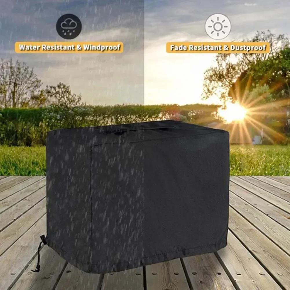 1PC Tabletop BBQ Cover 26inch Lx17inch Dx19inch H 600D Oxford Fabric Waterproof For ROYAL GOURMET CD1519 Protection Covers