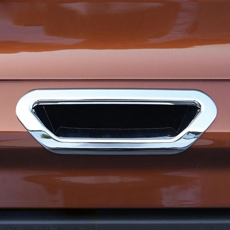 Прочный - Для Ford Escape Kuga 2013-2018 Хромированная накладка на ручку двери багажника, накладка на замок, декоративная молдинг