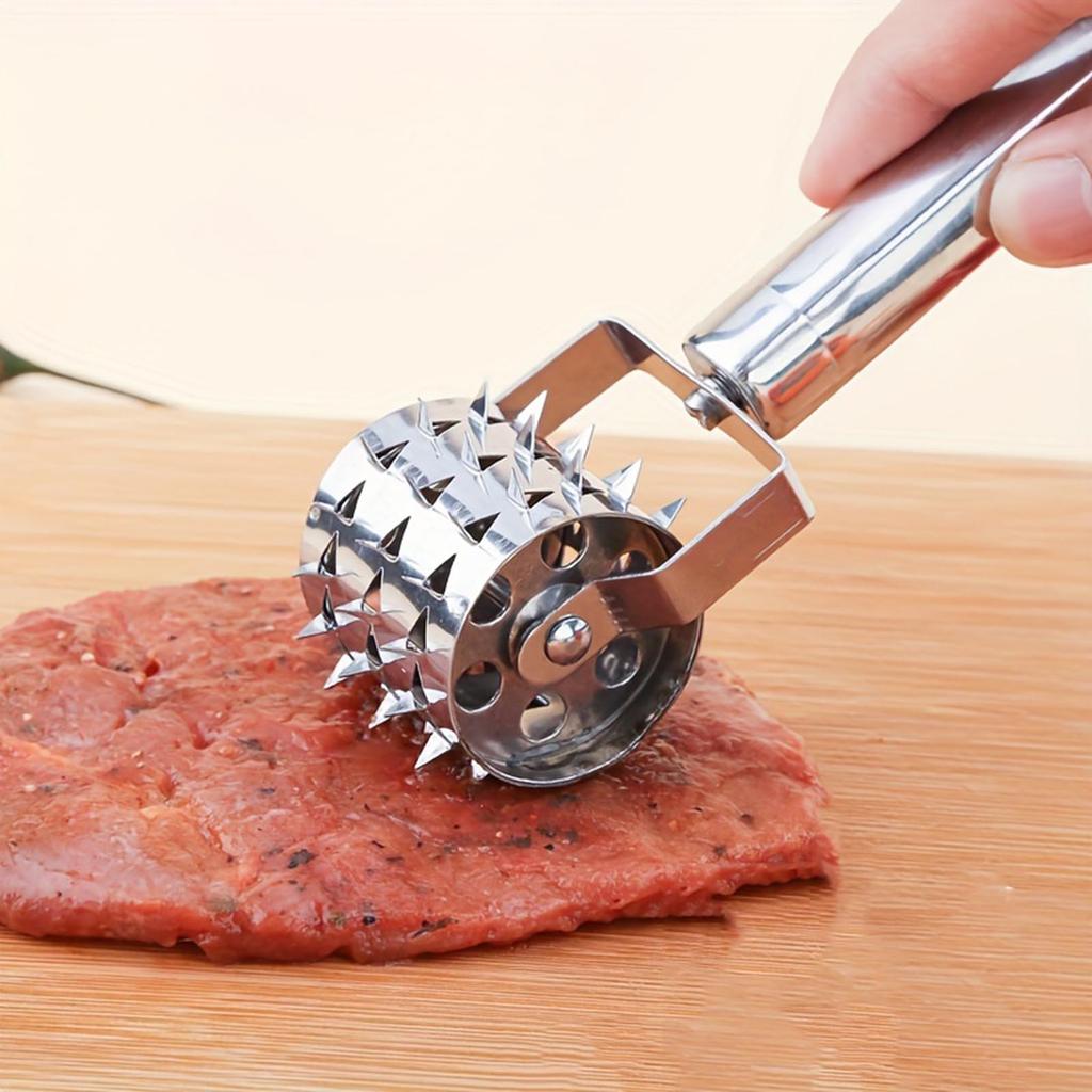 Kitchen Tools: Stainless Steel Tenderizer, Meat Floss, Meat Grinder, Steak Meat Wheel, Household Kitchen Small Tools