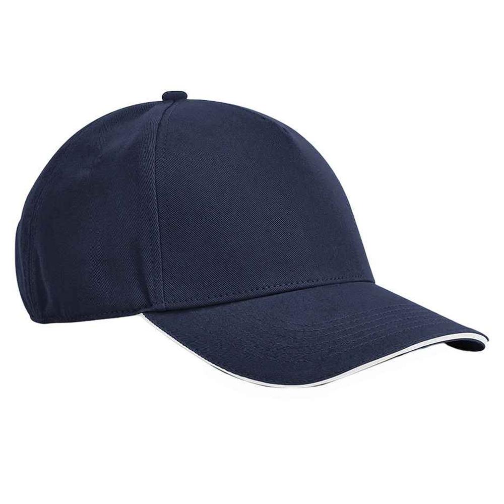 EarthAware Classic Organic Cotton 5 Panel Baseball Cap