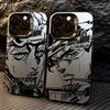 Чехол для телефона JoJo's Bizarre Adventure для iPhone 17 16e 16 15 14 13 12 11 mini Pro Max X XR 8 7 Air Plus Противоударный Матовый Чехол