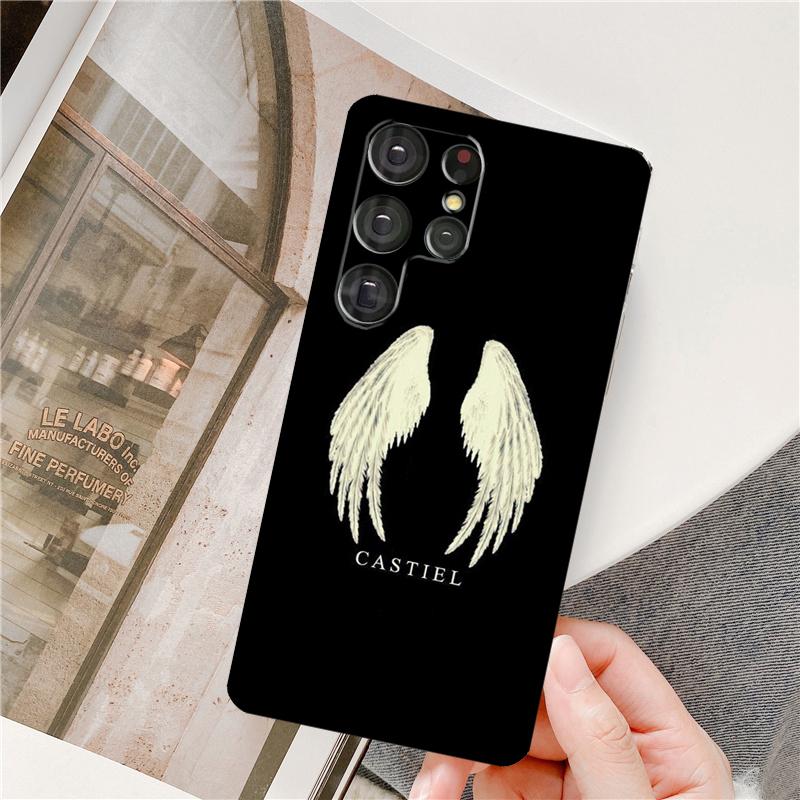 Чехол для телефона Supernatural Кастиэль Ангел для Samsung Galaxy S25 Ultra S9 S10 S20 S22 S21 Plus S23 FE S24 Ultra Полное покрытие