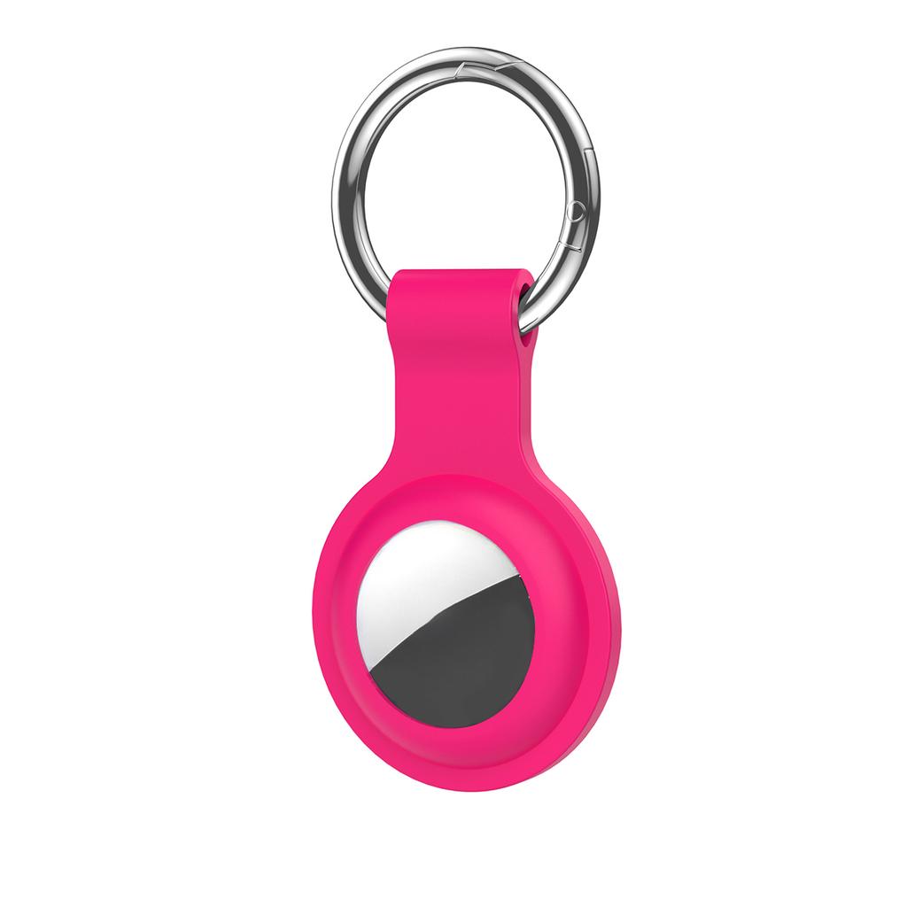Чехол для Apple Airtags Case Liquid Silicone Protective Shell Tracker Accessories Anti-scratch Sleeve Keychain Air Tag Case