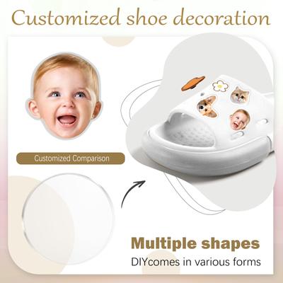 Персонализированные пуговицы для обуви с отверстиями под индивидуальный узор