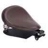 Motorcycle   Seat with Spring Bracket Kit Faux Leather Strong Support   Fit for Retro Motorcycle