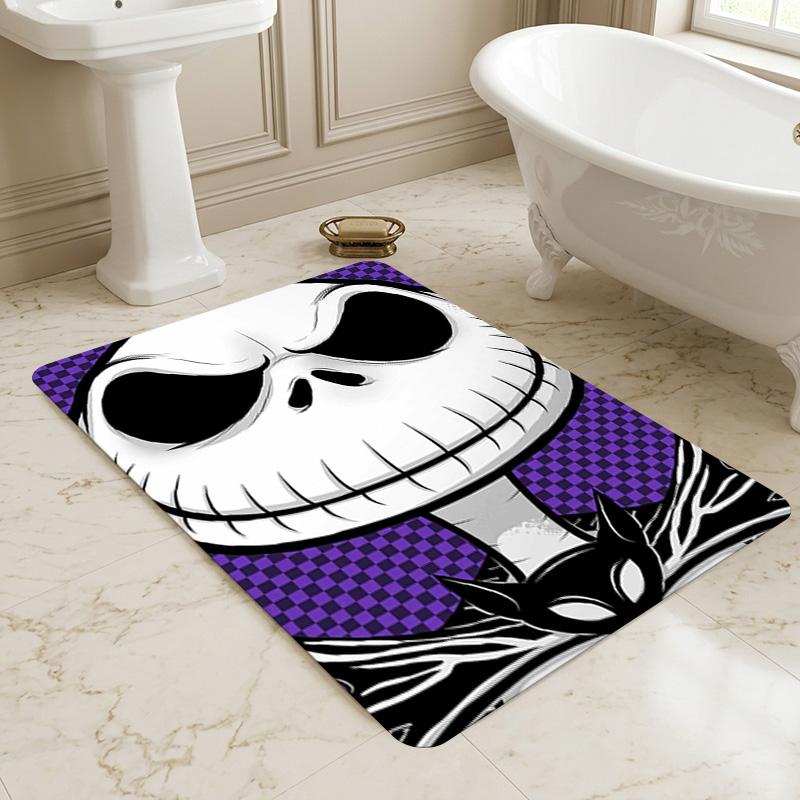 Nightmare Before Christmas Living Room Non-Slip Area Rug Soft Carpet for Bedroom Game Playroom Sofa Office Home Decor Doormat Christmas Gift C9211567