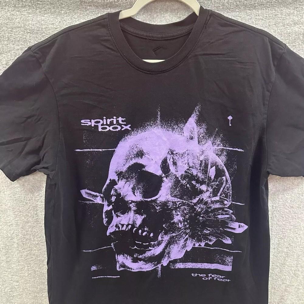Футболка Spiritbox Черная Хлопок Полный Размер Унисекс S5XL SN92 Унисекс Футболка