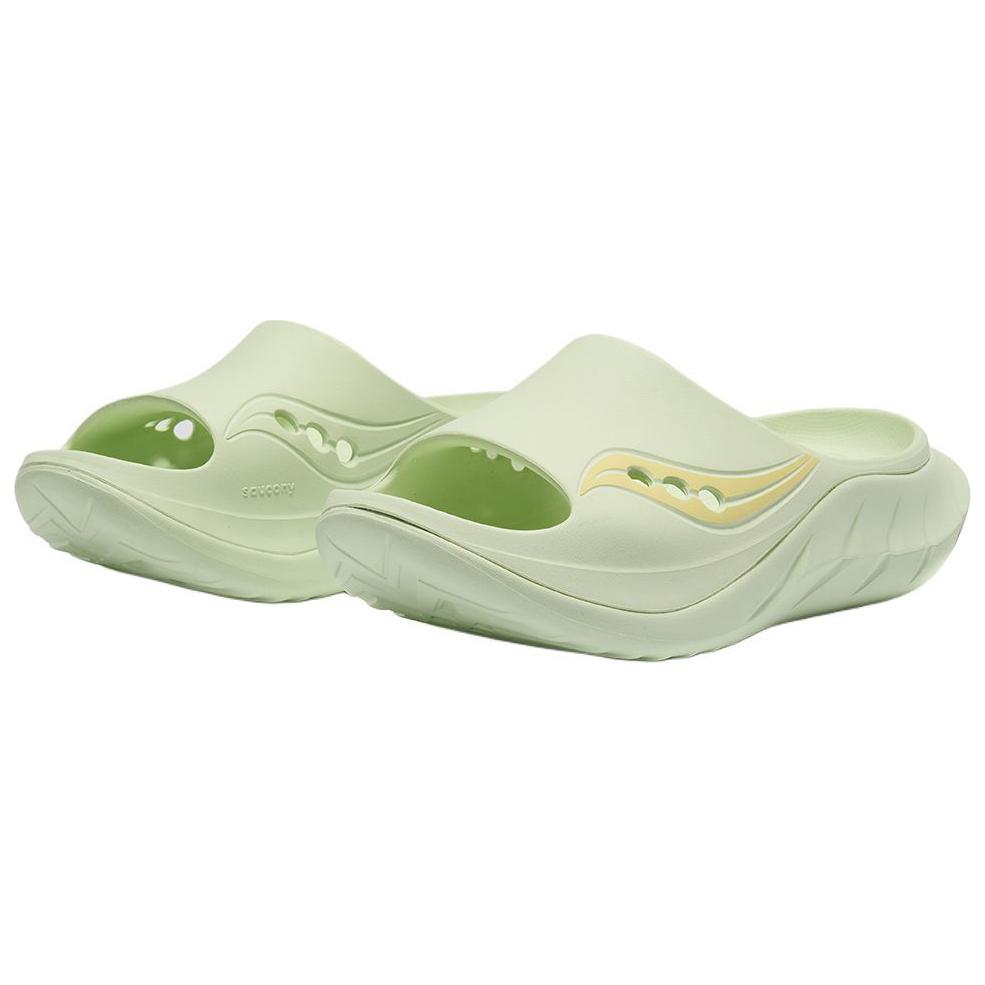 SAUCONY Cradle 2 Comfortable Soft Silent Non-Slip Slide Sandals Unisex Sandals Light-Green S28903-12